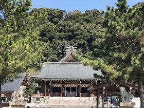 物部神社外観正面